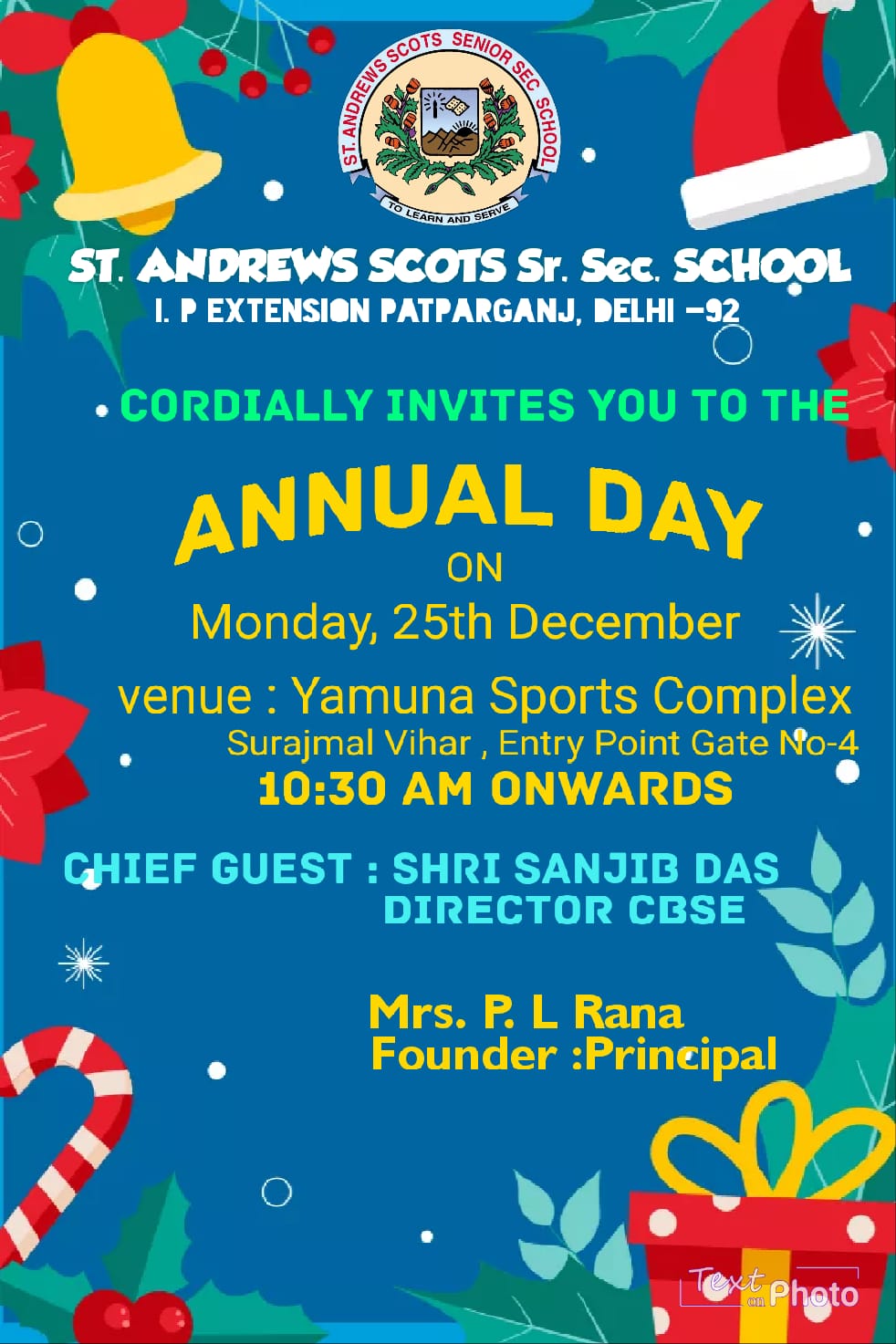St. Andrews Scots Sr. Sec. School
